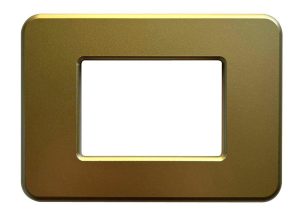 Placca Matix GO oro opaco CAL compatibile BTicino Matix