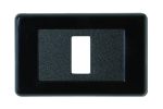 Placca BTicino Magic 1 modulo Nero