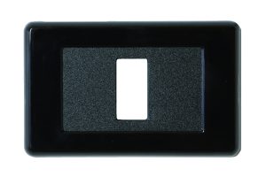 Placca BTicino Magic 1 modulo Nero